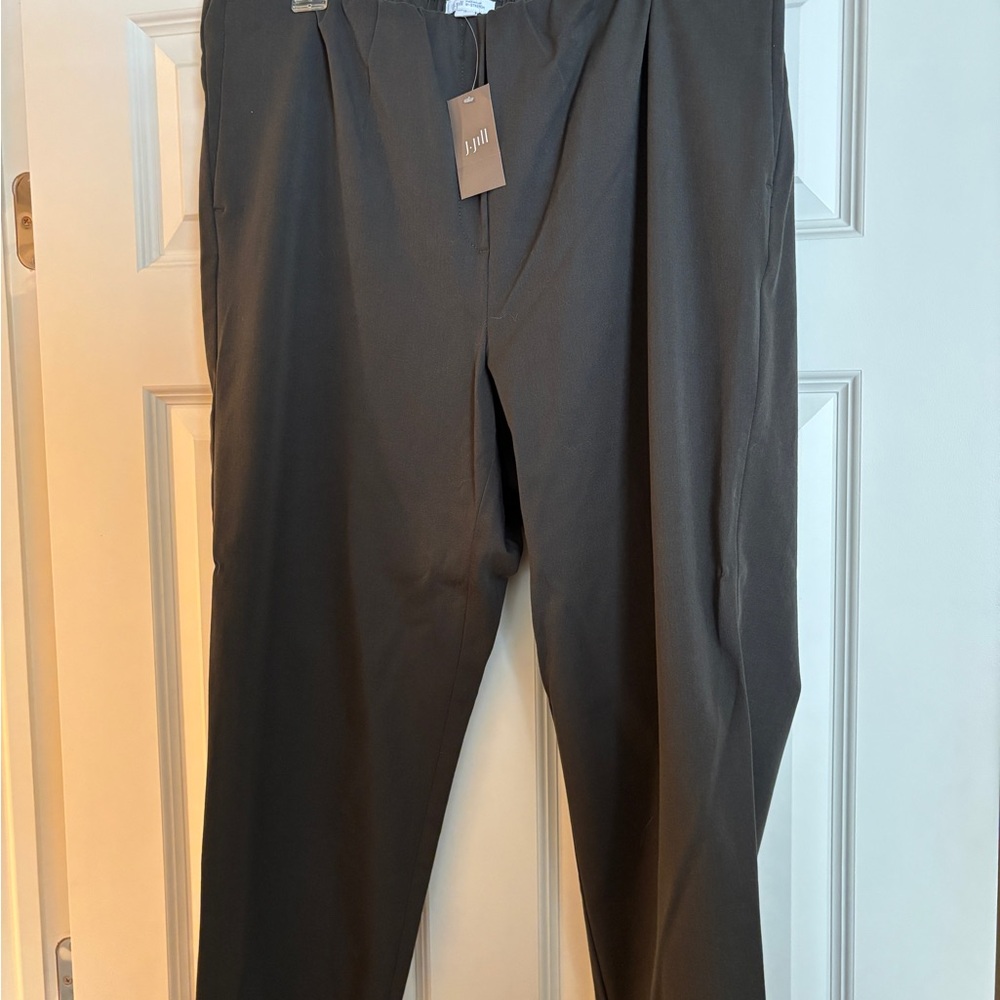J. Jill Women's Premium Bi-Stretch Black Pants